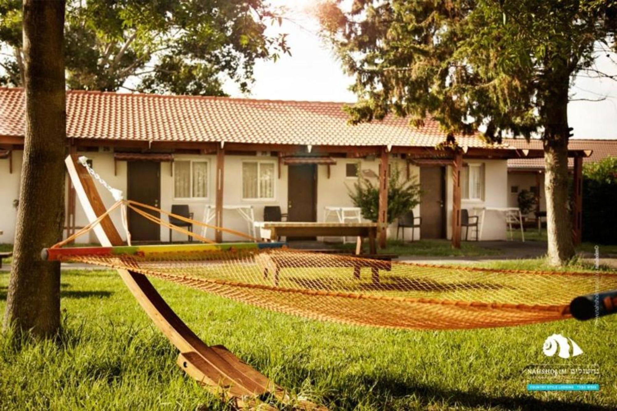 Nachsholim Kibbutz Country Lodging Nahsholim ภายนอก รูปภาพ